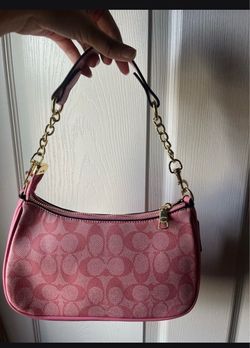 Coach pink bag