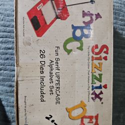New Sizzix Alphabet Sets 