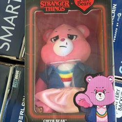 NEW Stranger Things Care Bears Cheer Bear as Eleven Plush – Netflix