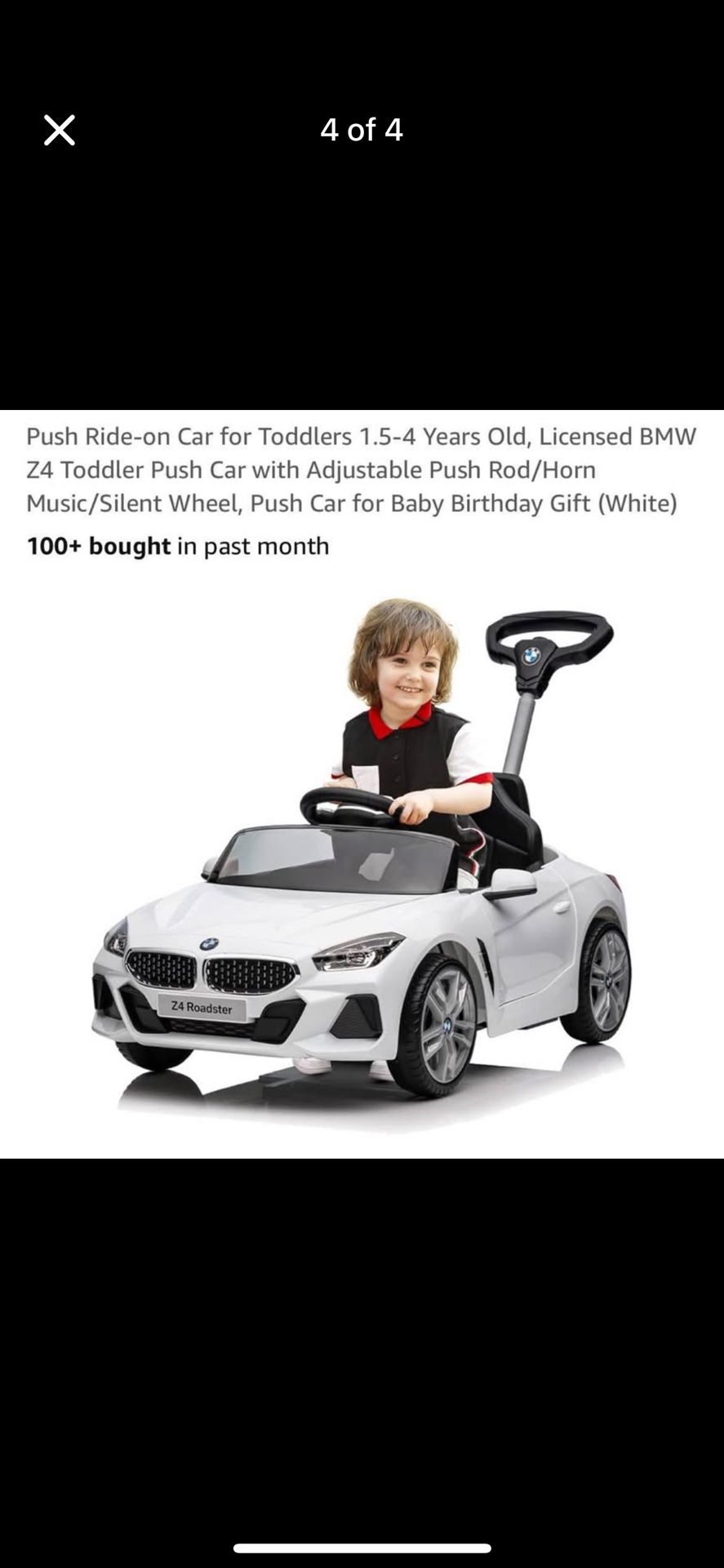 BMW push/ride On Car