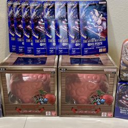 One Piece- Sleeves, Tins, Etc. 