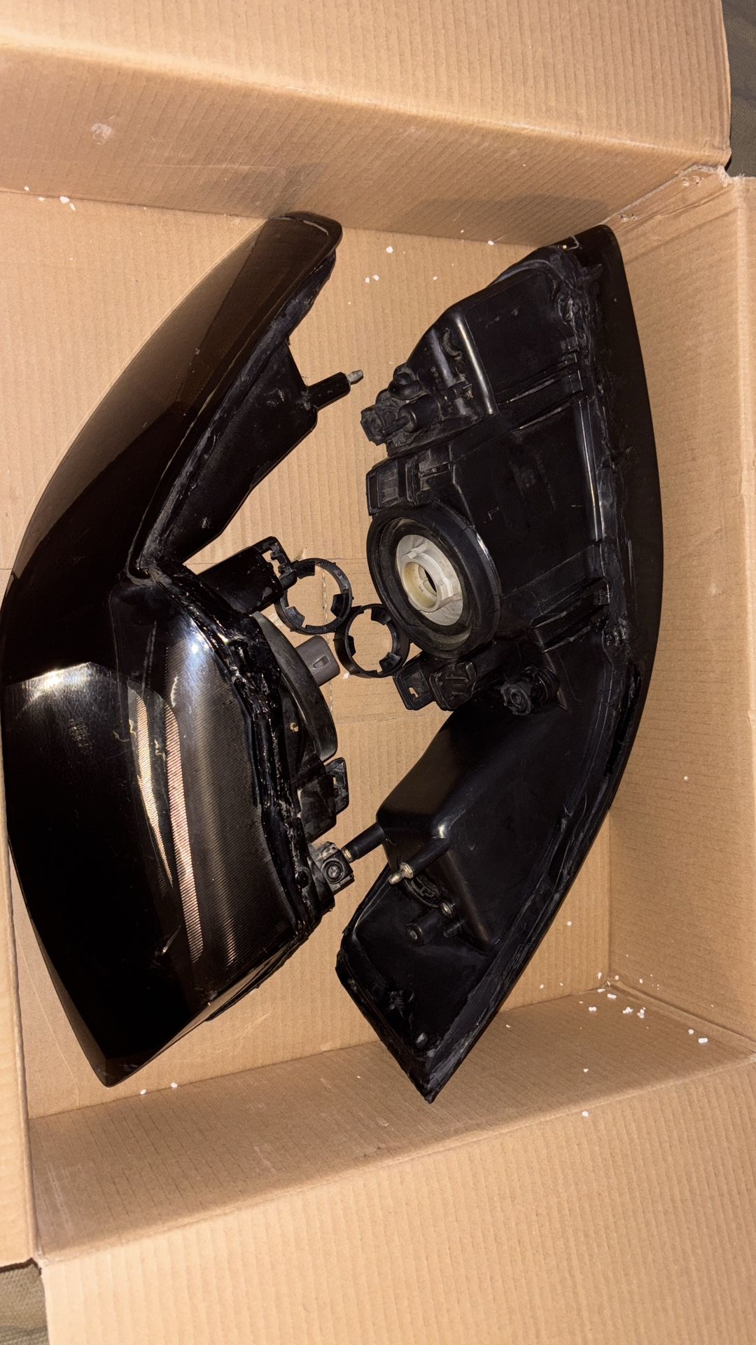 2000-2004 Ford Mustang Smoked Headlights (OEM)