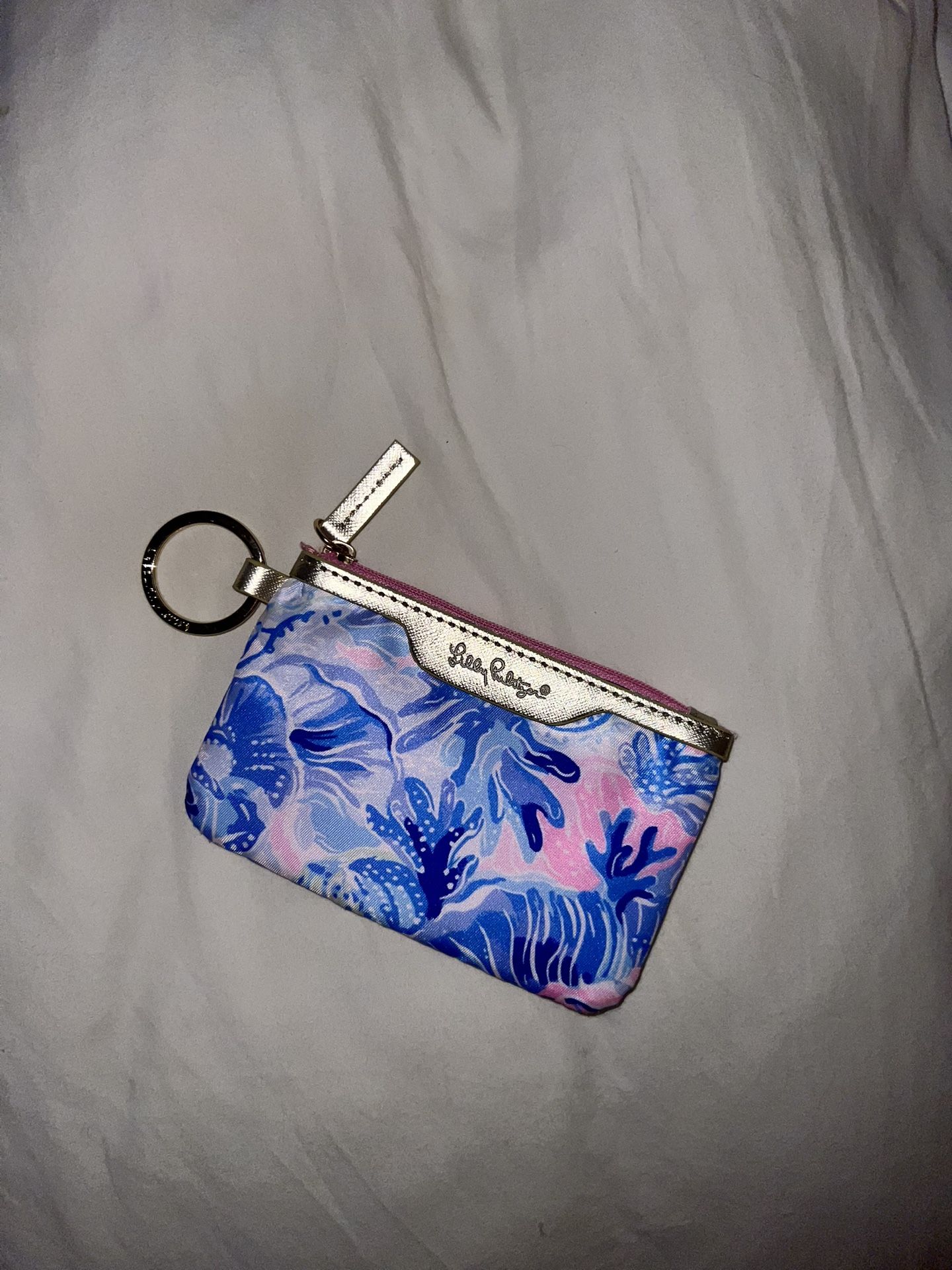 New Lily Pulitzer Keychain ID/Card wallet