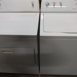 Whirlpool Set Washer And Electric Dryer They Both Work Great Clean Inside And Out