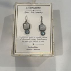 Moonstone Earrings 