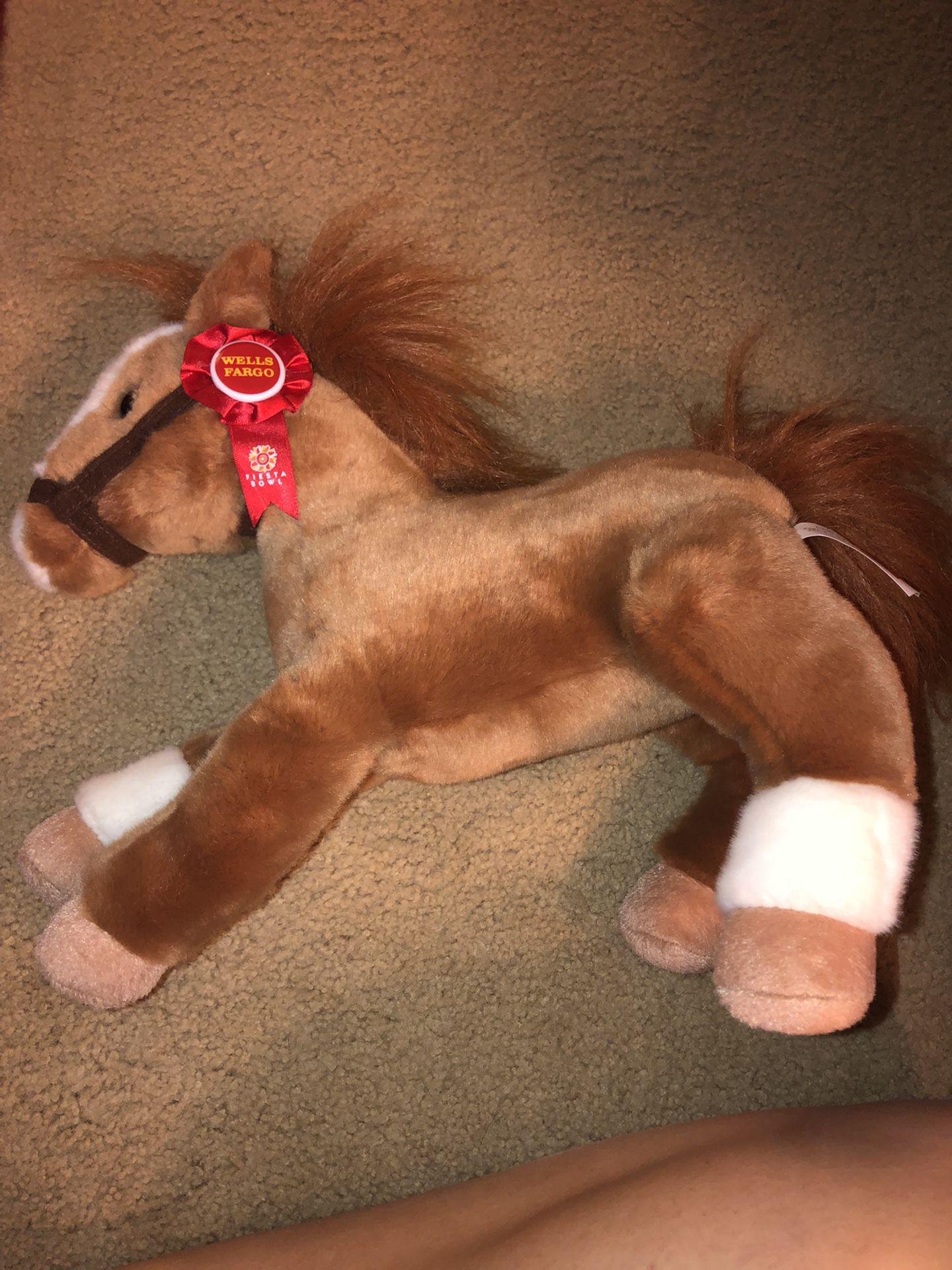 Wells fargo on sale horse plush
