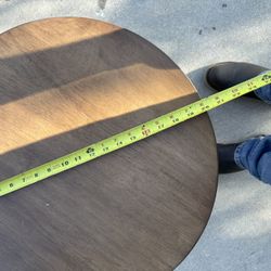 Free Solid Wood Side Table 