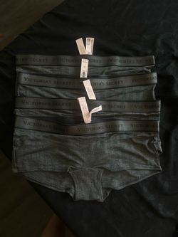 Victoria's Secret Gray Boyshort Underwear 4-Pack
