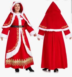 Mrs. Claus Costume, size L