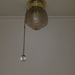 1950 Vintage Light fixture pull chain
