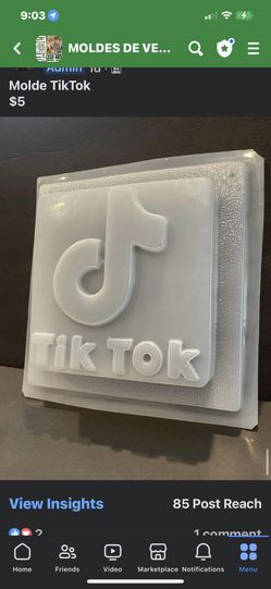 Molde De TikTok Pra Gelatina 