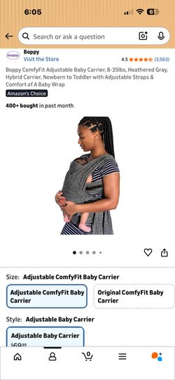 Boppy Newborn Carrier