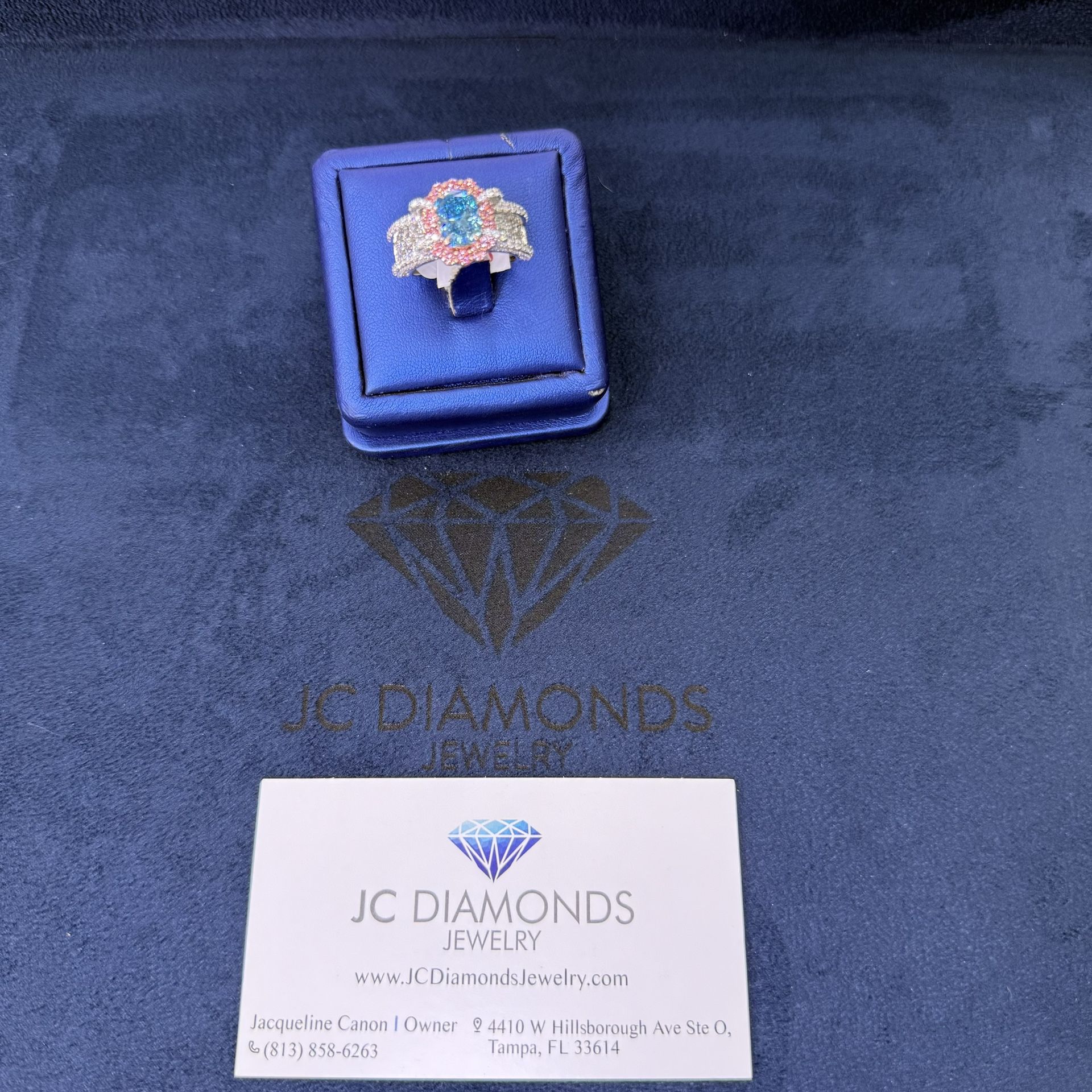Ring Lab Diamonds White Gold