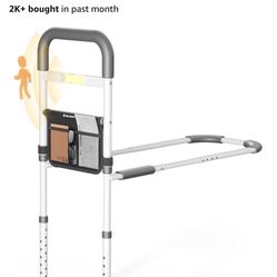 New BELOEMS Bed Rail with Motion Light