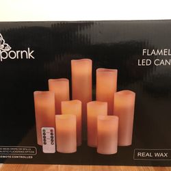 Frameless LED Candles (12 Pack Set)