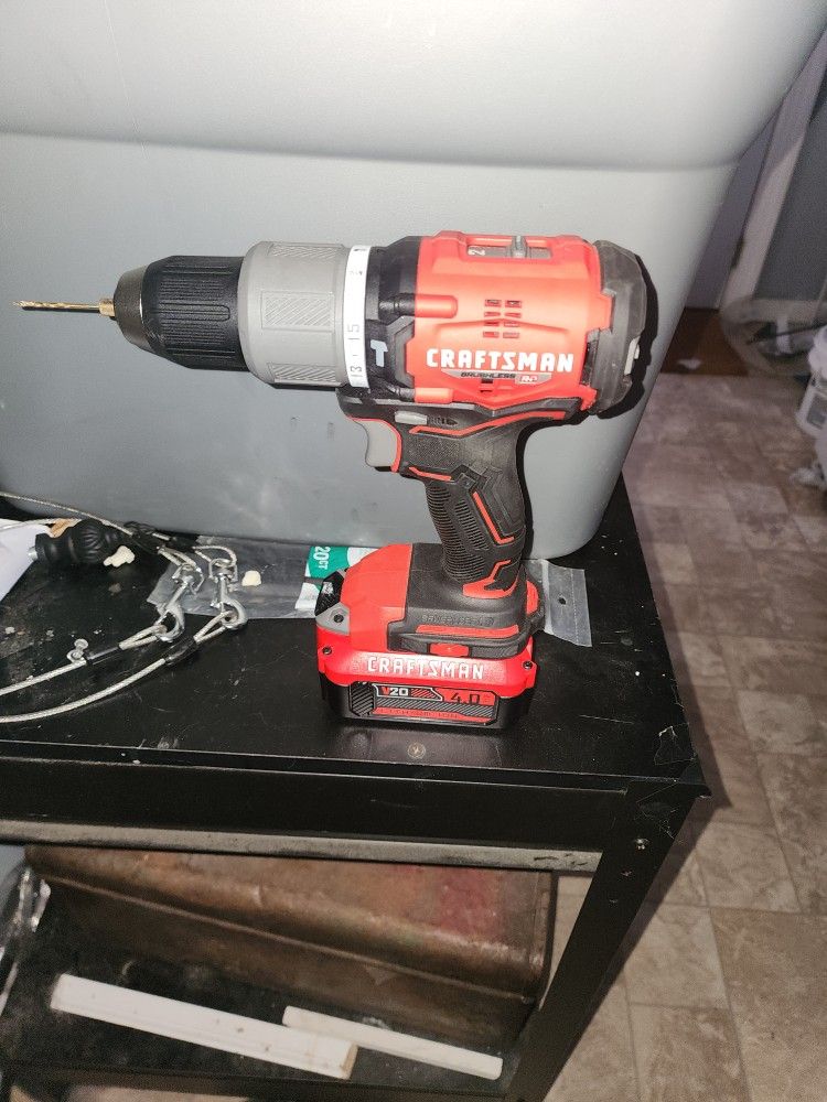 Craftsman V20 Brushless Hammer Drill