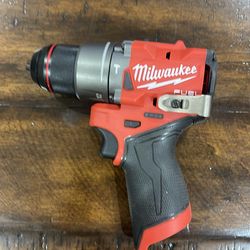 Milwaukee M12 FUEL 12V Lithium-Ion Brushless Cordless 1/2 in. Hammer Drill (Tool-Only)