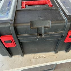 Tool Box With Miscellaneous Tools 