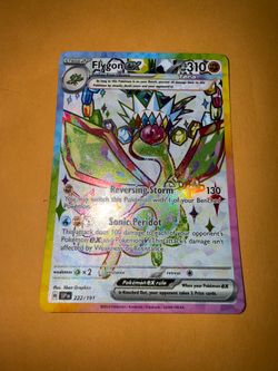 Flygon Ex Pokemon card