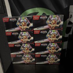 Pokemon Prismatic Evolutions Surprise Box X8 Lot