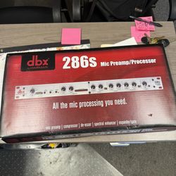 dbx 286s Mic Preamp/Processor – Like New (Open Box)