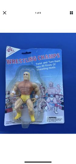 Wwf Hulk hogan LJN knockoff wrestling champs figure