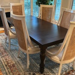 Dining Table (6) Chairs