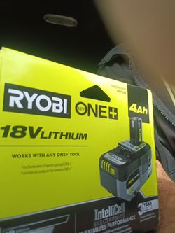 New Ryobi 4ah batte