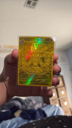 Japanese Mega evolution gold lucario ex