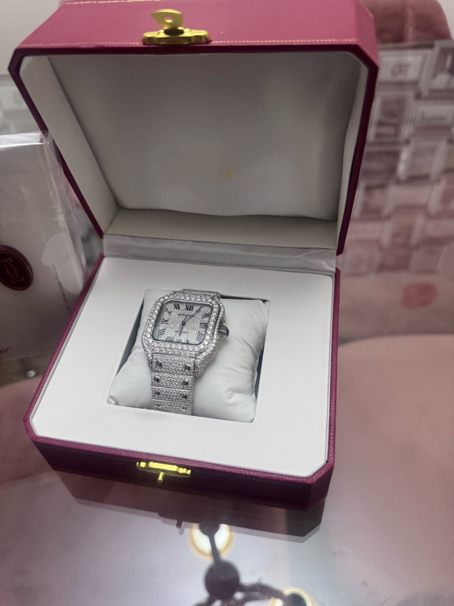 Moissanite Luxury Watch (NO TRADES)