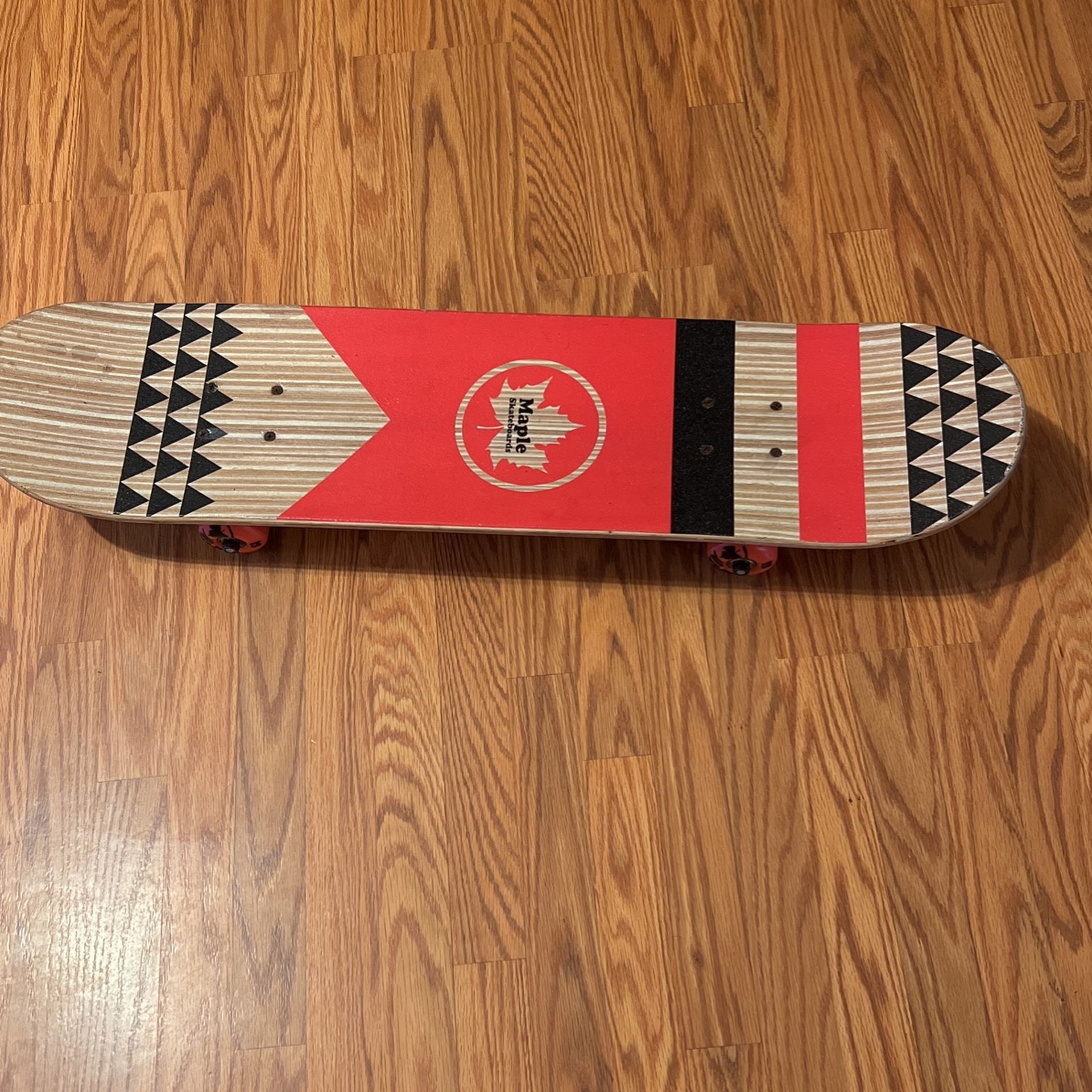 The Maple Leaf Skateboard