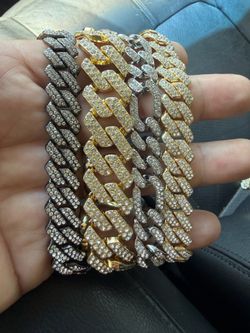 Iced out chains