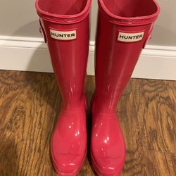 Hunter Girls Rain Boots - Size 4