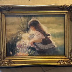 Donald Zolan Framed Collectable Lithograph 