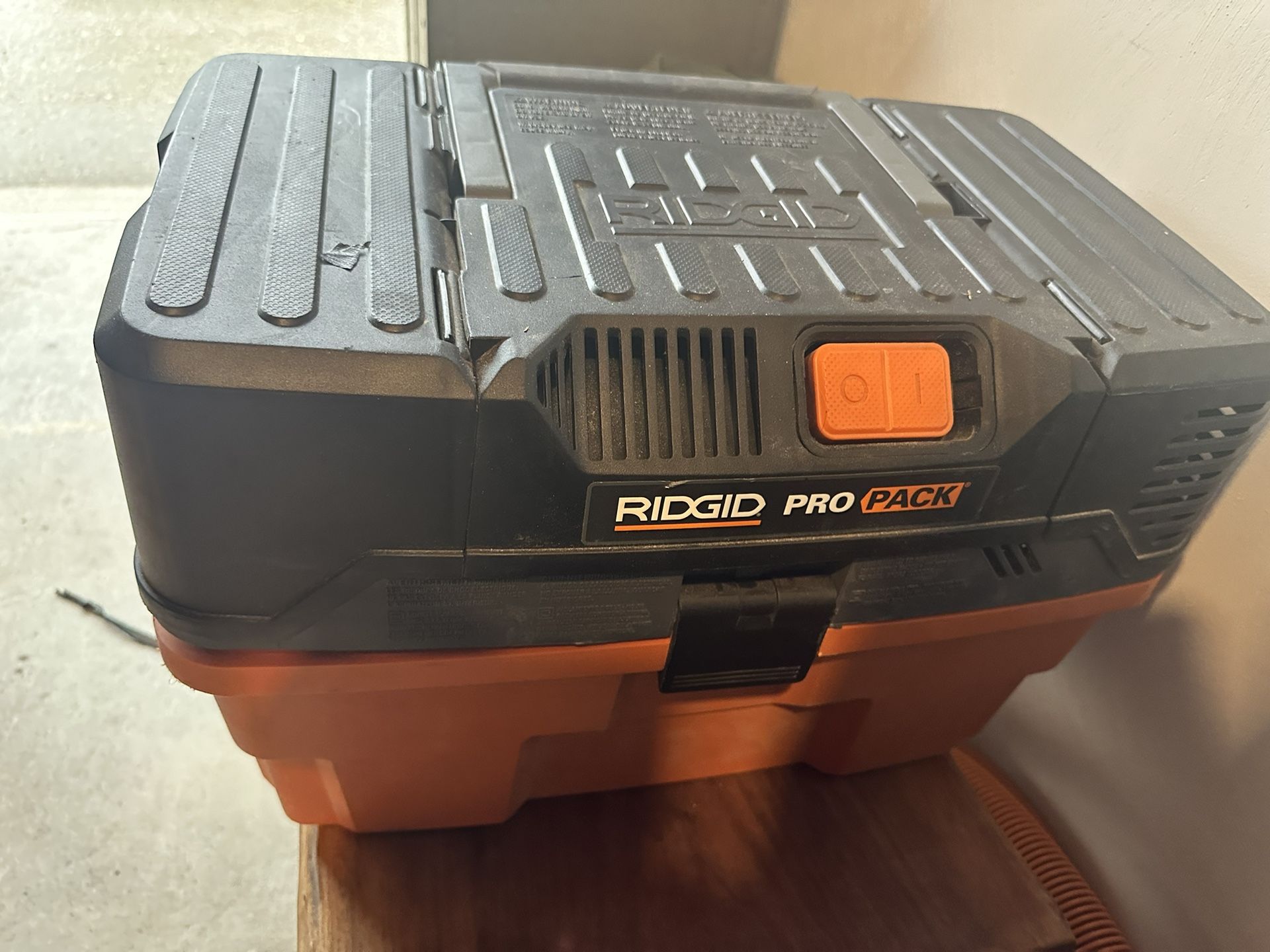 Ridgid Wet/dry Vac