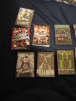 Wrestling DVDs from 2003 to 2010