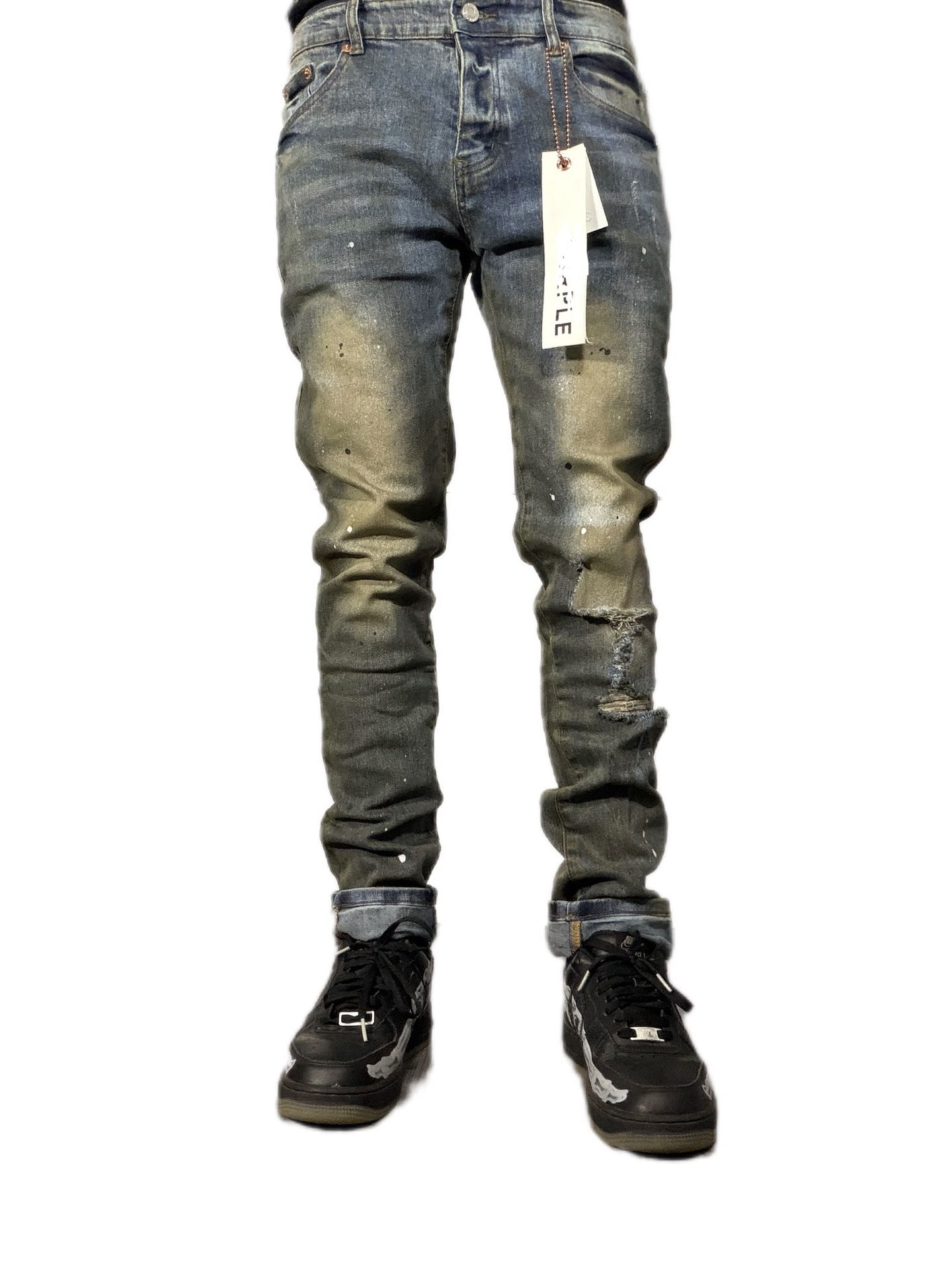 Size 32 Purple Brand Skinny Jeans