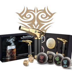 Cocktail-Smoker，Cocktail-Smoker-Kit，Whisky-Smoker-Kit，Four Kinds of Wood Smoked Chips for Whisky, Cocktail and Bourbon-Old Fashioned Smoker Kit. (No B