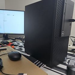 Gaming emulation pc desktop computer intel i5-7500, rx 550, 16 gb ram, ssd, wifi bundle