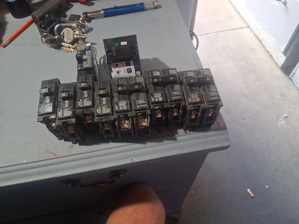 Siemans Brakers 20 A 50 A 80 A 20 A Arc Fault