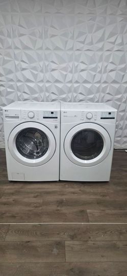 Lg washer & electric dryer
