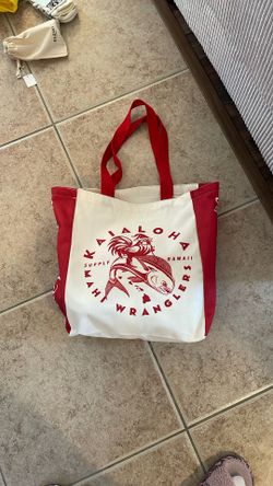 Kaia Aloha Mele Kalikimaka Canvas Tote 