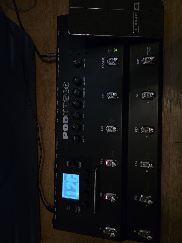 PODHD500 Guitar Pedal Board