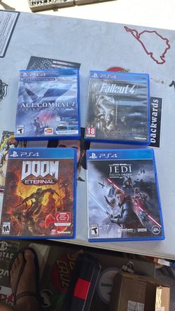 ps4 doom fallen order ace combat fallout
