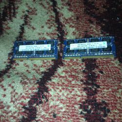2GB 2Rx8 PC3-8500S-7-10-F2 DDR3 1066MHz 204-Pin SO-DIMM laptop memory module, also