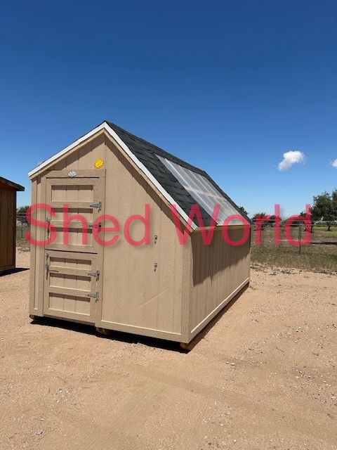 8x15 Shed Greenhouse