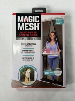 Magic Mesh Screen Door