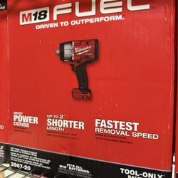 Milwaukee M18 FUEL 18V Lithium-Ion Brushless Cordless 1/2 in. Impact Wrench with Friction Ring (Tool-Only)