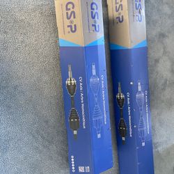 Front And Rear Wheel Axles