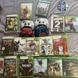 Xbox Games And Controllers